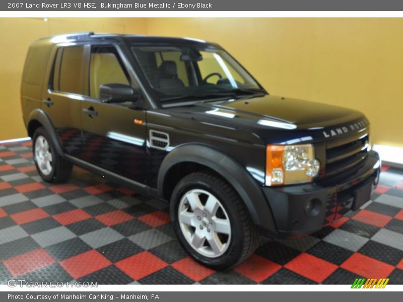 Bukingham Blue Metallic / Ebony Black 2007 Land Rover LR3 V8 HSE