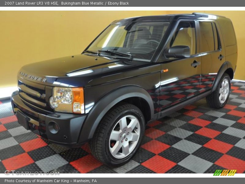 Bukingham Blue Metallic / Ebony Black 2007 Land Rover LR3 V8 HSE