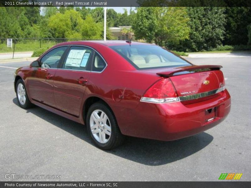 Red Jewel Tintcoat / Neutral 2011 Chevrolet Impala LT