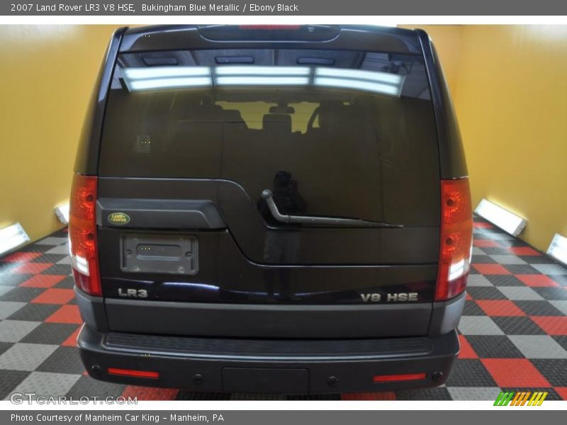 Bukingham Blue Metallic / Ebony Black 2007 Land Rover LR3 V8 HSE