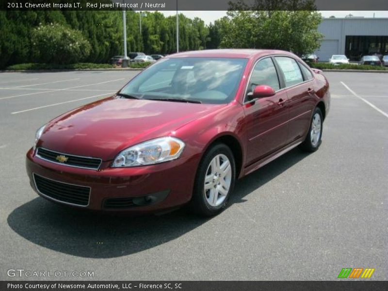 Red Jewel Tintcoat / Neutral 2011 Chevrolet Impala LT