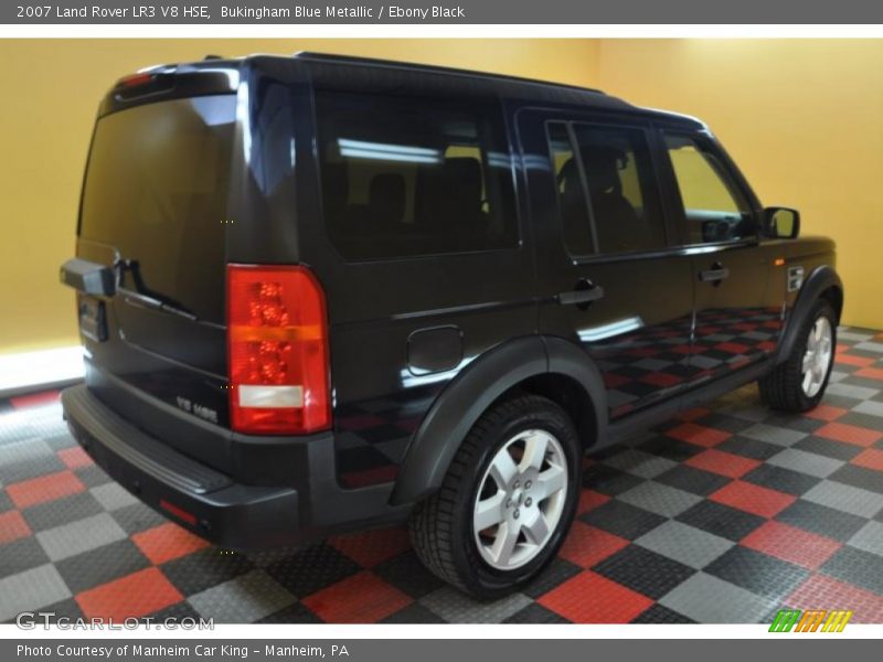 Bukingham Blue Metallic / Ebony Black 2007 Land Rover LR3 V8 HSE