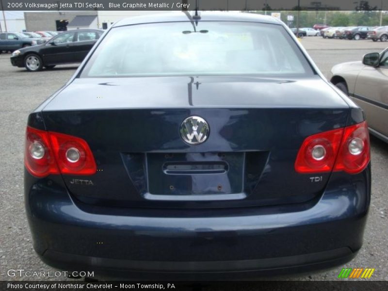 Blue Graphite Metallic / Grey 2006 Volkswagen Jetta TDI Sedan