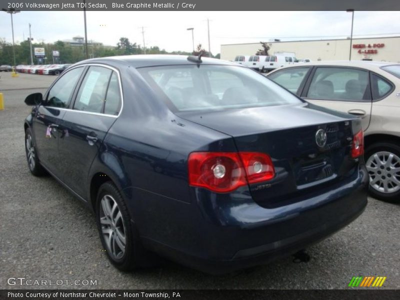 Blue Graphite Metallic / Grey 2006 Volkswagen Jetta TDI Sedan