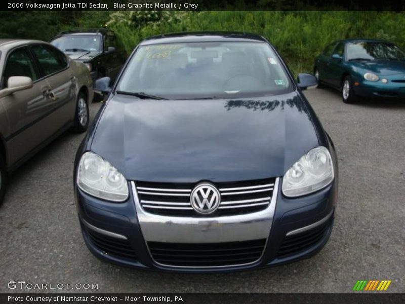 Blue Graphite Metallic / Grey 2006 Volkswagen Jetta TDI Sedan