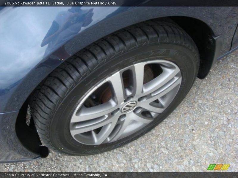 Blue Graphite Metallic / Grey 2006 Volkswagen Jetta TDI Sedan