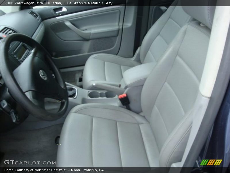 Blue Graphite Metallic / Grey 2006 Volkswagen Jetta TDI Sedan