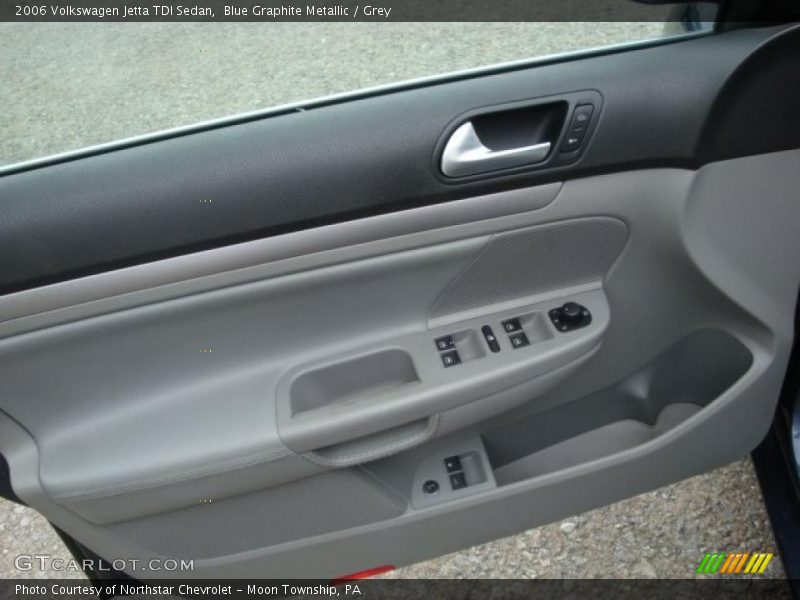 Blue Graphite Metallic / Grey 2006 Volkswagen Jetta TDI Sedan