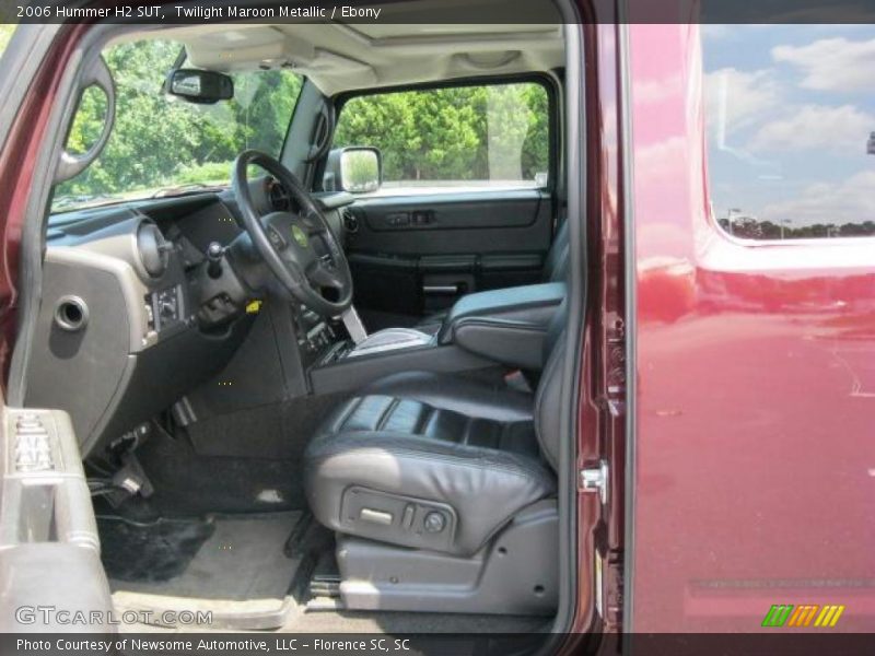 Twilight Maroon Metallic / Ebony 2006 Hummer H2 SUT