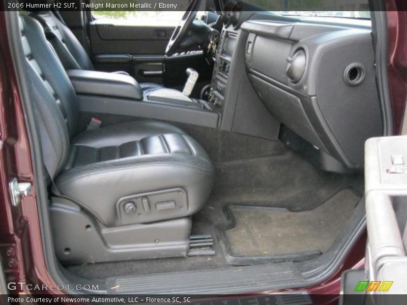 Twilight Maroon Metallic / Ebony 2006 Hummer H2 SUT