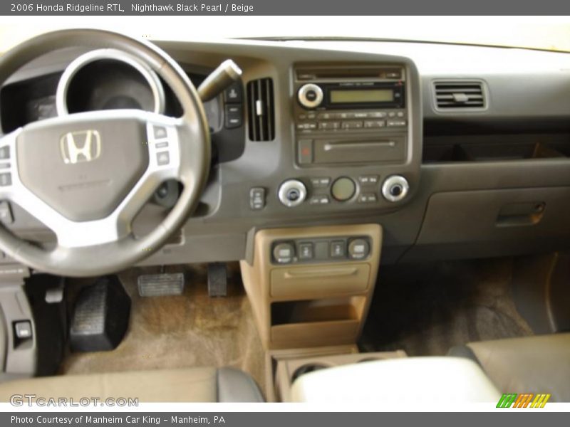 Nighthawk Black Pearl / Beige 2006 Honda Ridgeline RTL