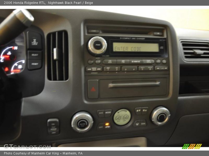 Nighthawk Black Pearl / Beige 2006 Honda Ridgeline RTL
