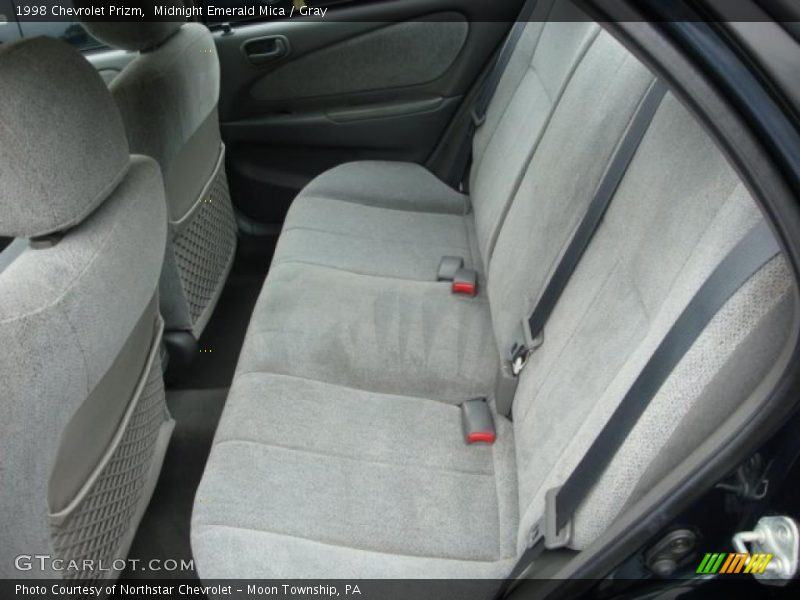 Midnight Emerald Mica / Gray 1998 Chevrolet Prizm