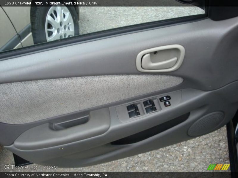 Midnight Emerald Mica / Gray 1998 Chevrolet Prizm