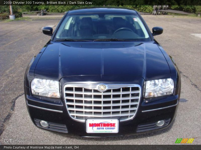 Brilliant Black / Dark Slate Gray 2009 Chrysler 300 Touring