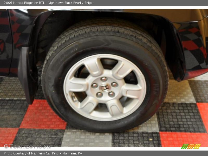 Nighthawk Black Pearl / Beige 2006 Honda Ridgeline RTL