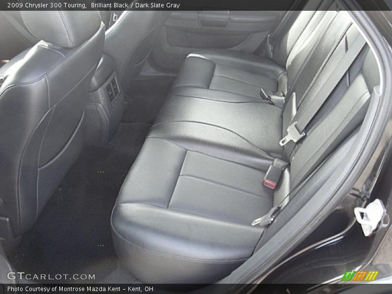 Brilliant Black / Dark Slate Gray 2009 Chrysler 300 Touring