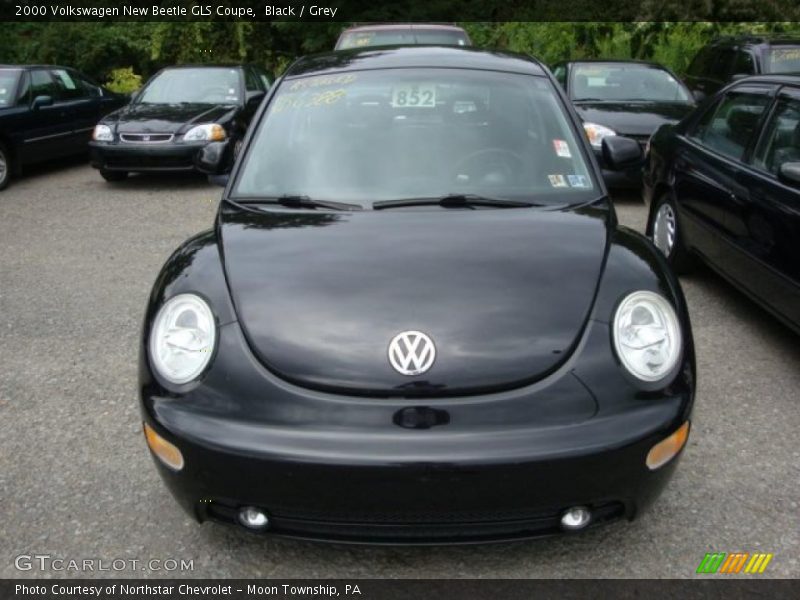Black / Grey 2000 Volkswagen New Beetle GLS Coupe