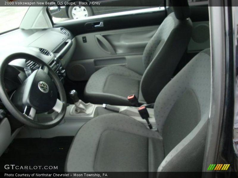 Black / Grey 2000 Volkswagen New Beetle GLS Coupe
