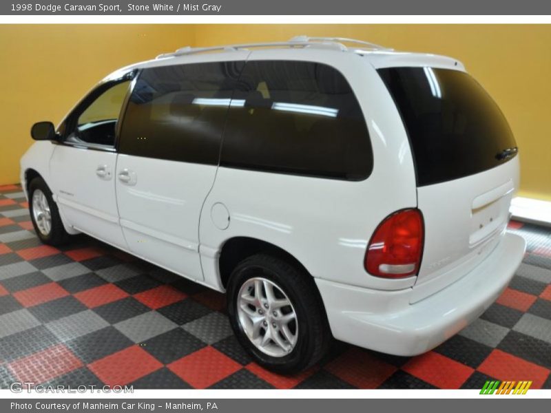 Stone White / Mist Gray 1998 Dodge Caravan Sport