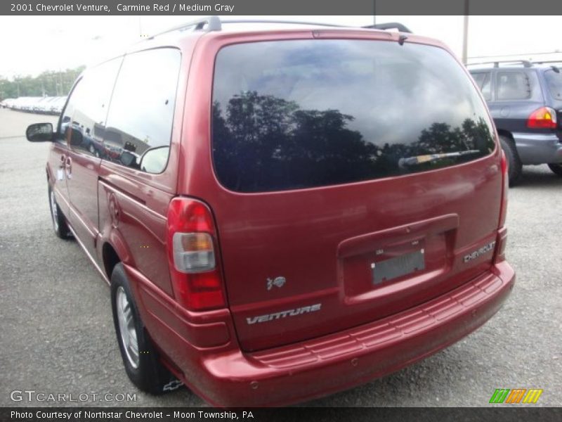Carmine Red / Medium Gray 2001 Chevrolet Venture
