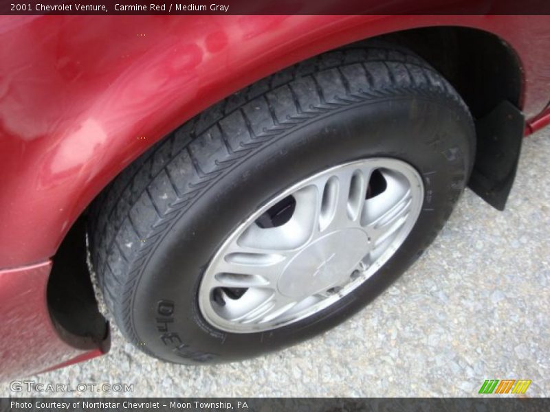 Carmine Red / Medium Gray 2001 Chevrolet Venture