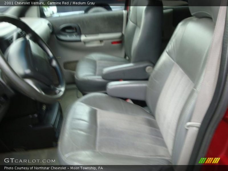 Carmine Red / Medium Gray 2001 Chevrolet Venture