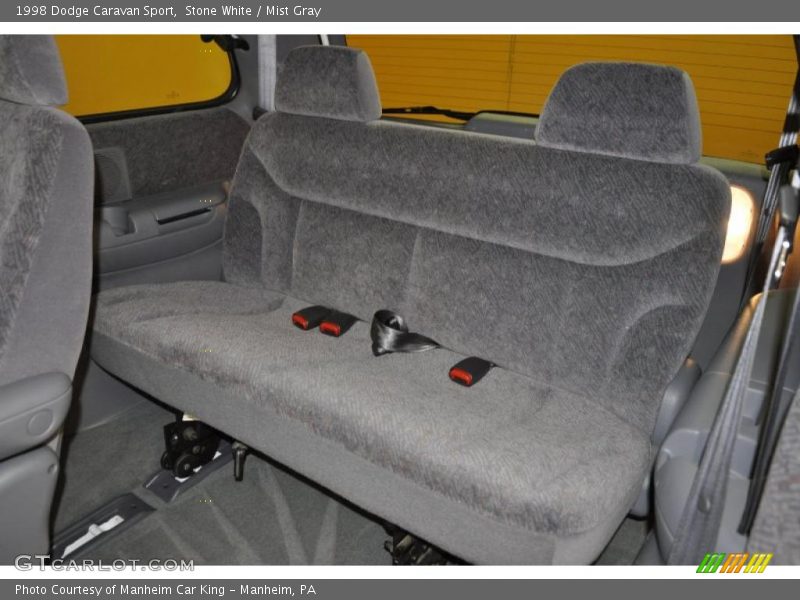 Stone White / Mist Gray 1998 Dodge Caravan Sport