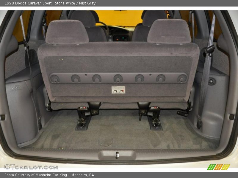 Stone White / Mist Gray 1998 Dodge Caravan Sport