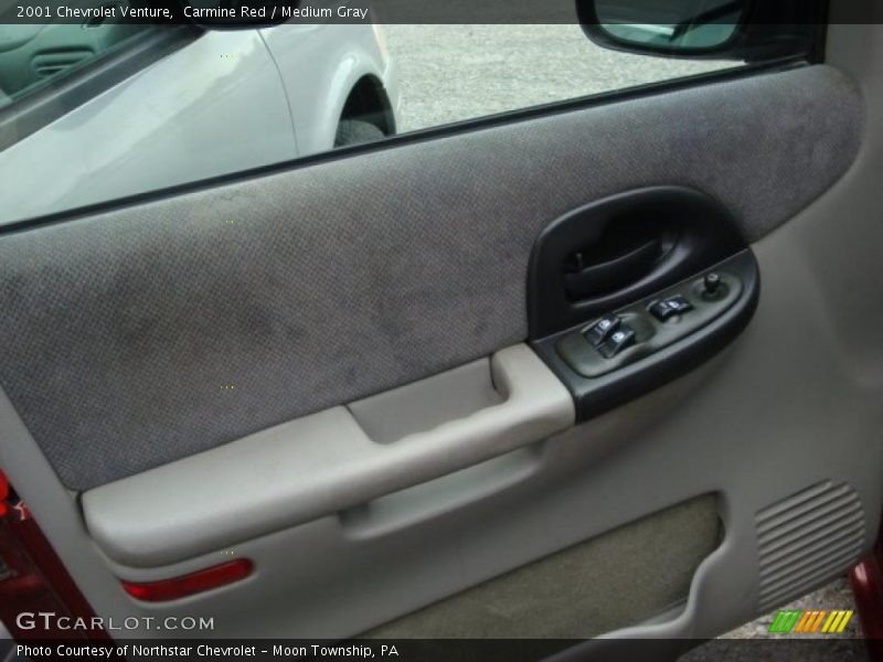 Carmine Red / Medium Gray 2001 Chevrolet Venture