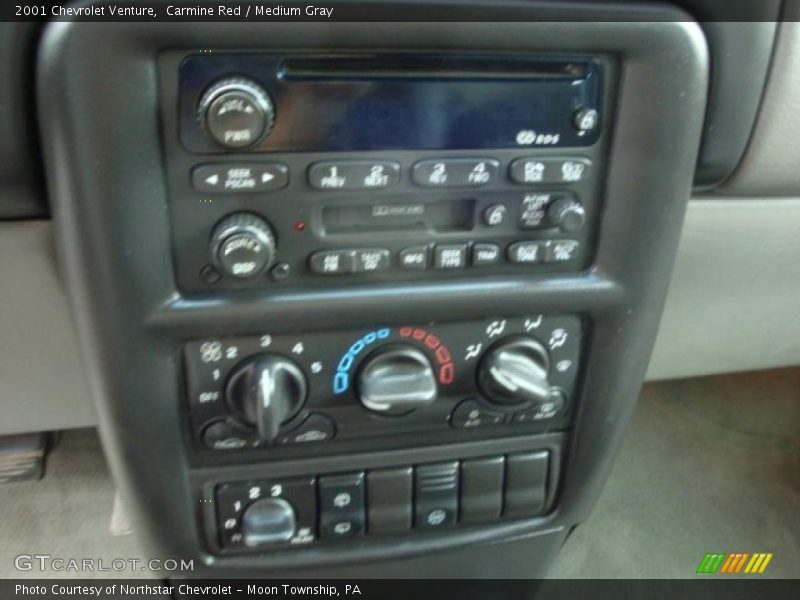 Carmine Red / Medium Gray 2001 Chevrolet Venture