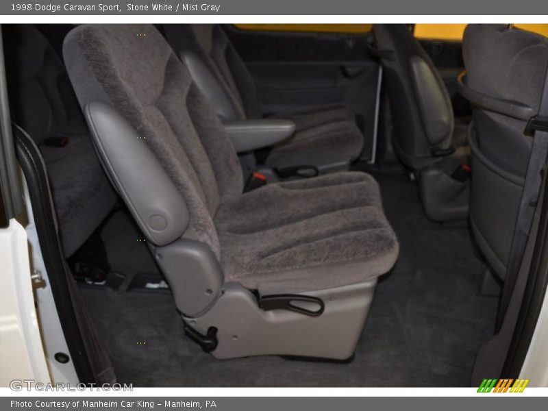 Stone White / Mist Gray 1998 Dodge Caravan Sport