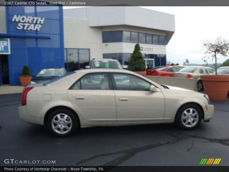 Gold Mist / Cashmere 2007 Cadillac CTS Sedan