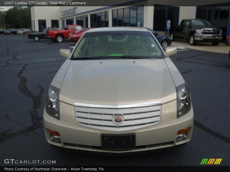 Gold Mist / Cashmere 2007 Cadillac CTS Sedan