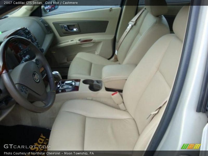 Gold Mist / Cashmere 2007 Cadillac CTS Sedan