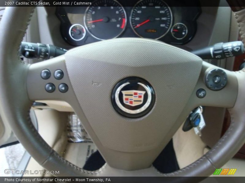 Gold Mist / Cashmere 2007 Cadillac CTS Sedan