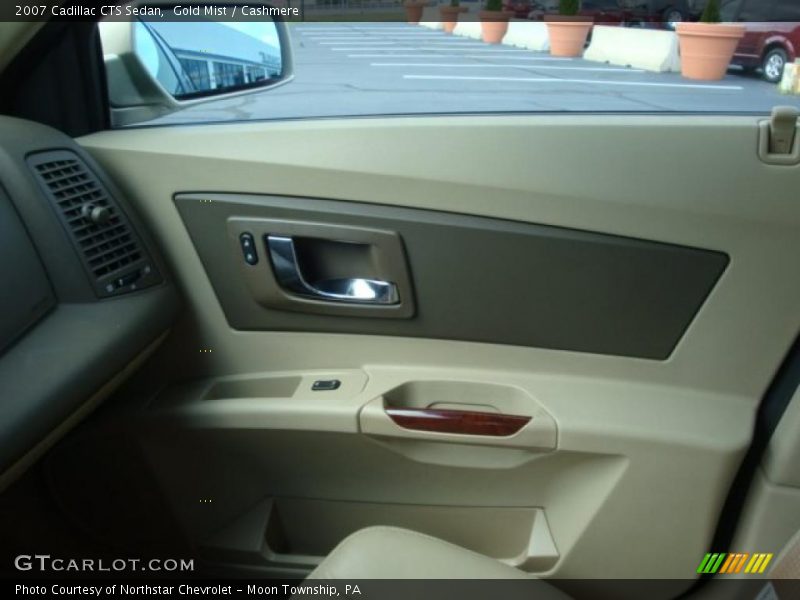 Gold Mist / Cashmere 2007 Cadillac CTS Sedan