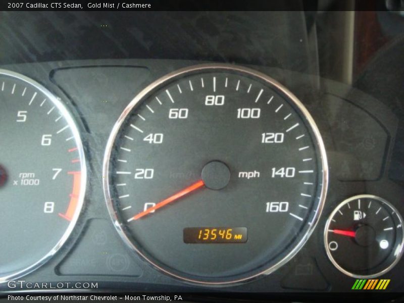 Gold Mist / Cashmere 2007 Cadillac CTS Sedan