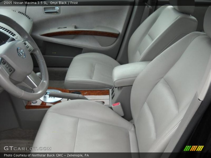 Onyx Black / Frost 2005 Nissan Maxima 3.5 SL