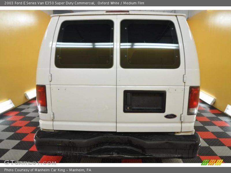 Oxford White / Medium Flint 2003 Ford E Series Van E350 Super Duty Commercial