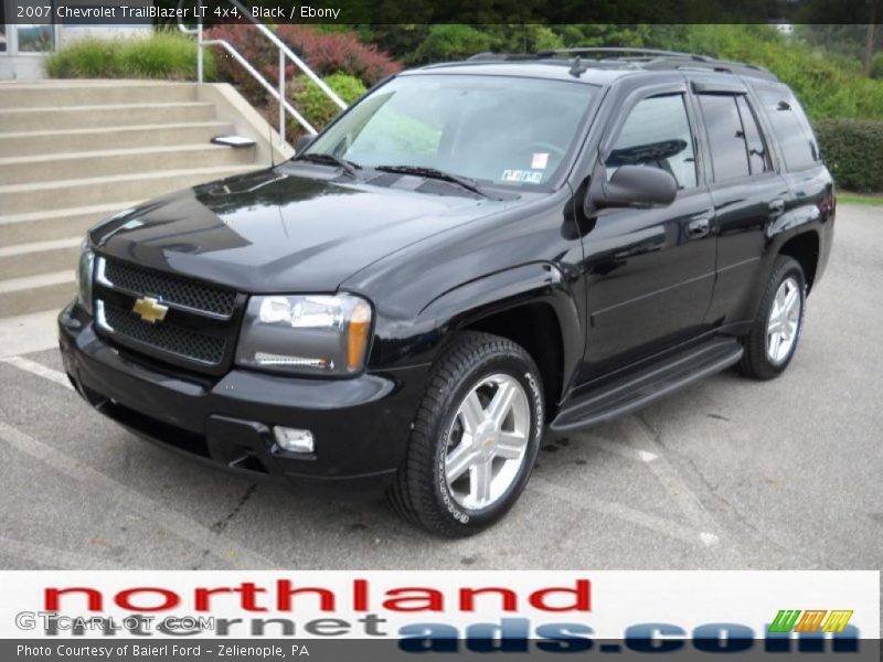 Black / Ebony 2007 Chevrolet TrailBlazer LT 4x4