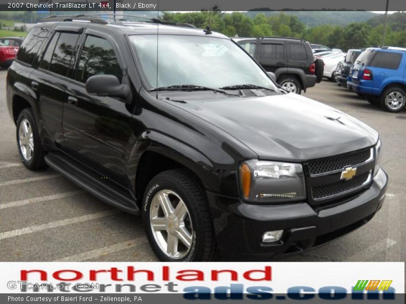 Black / Ebony 2007 Chevrolet TrailBlazer LT 4x4
