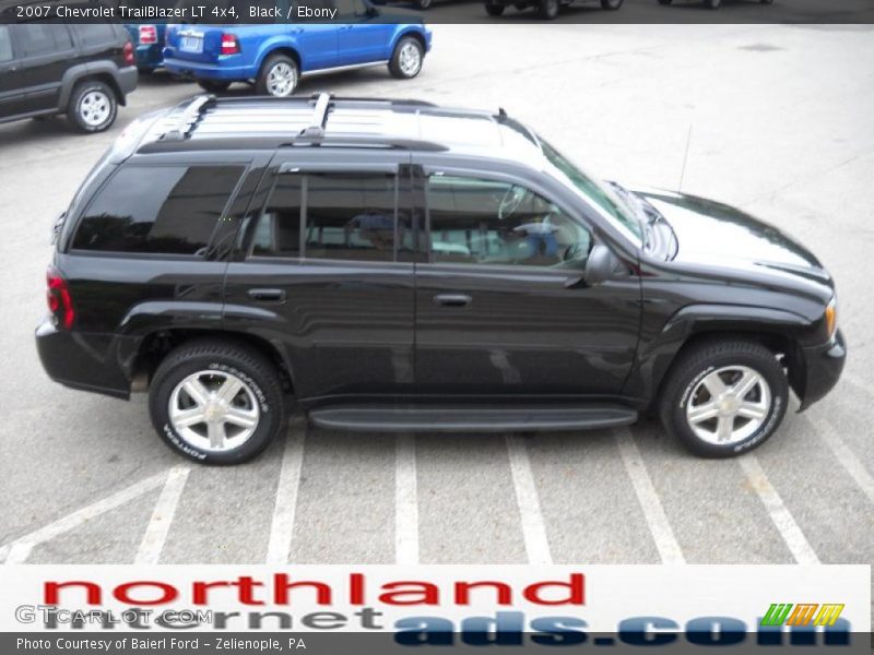 Black / Ebony 2007 Chevrolet TrailBlazer LT 4x4