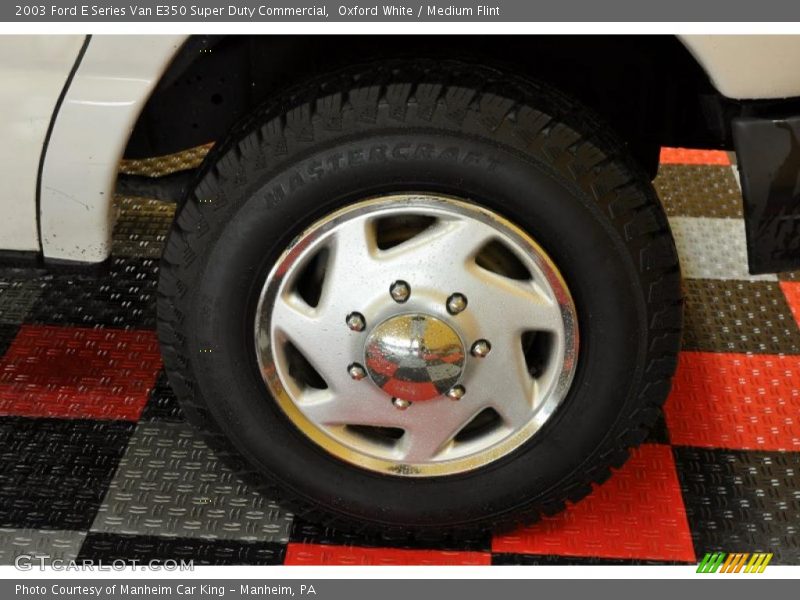 Oxford White / Medium Flint 2003 Ford E Series Van E350 Super Duty Commercial