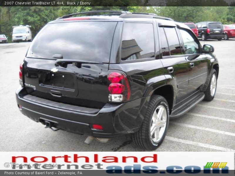 Black / Ebony 2007 Chevrolet TrailBlazer LT 4x4