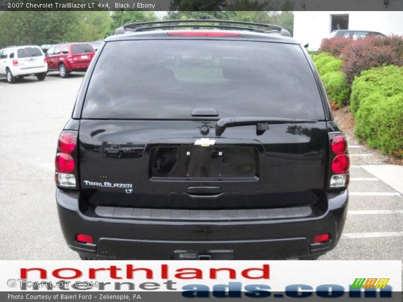 Black / Ebony 2007 Chevrolet TrailBlazer LT 4x4