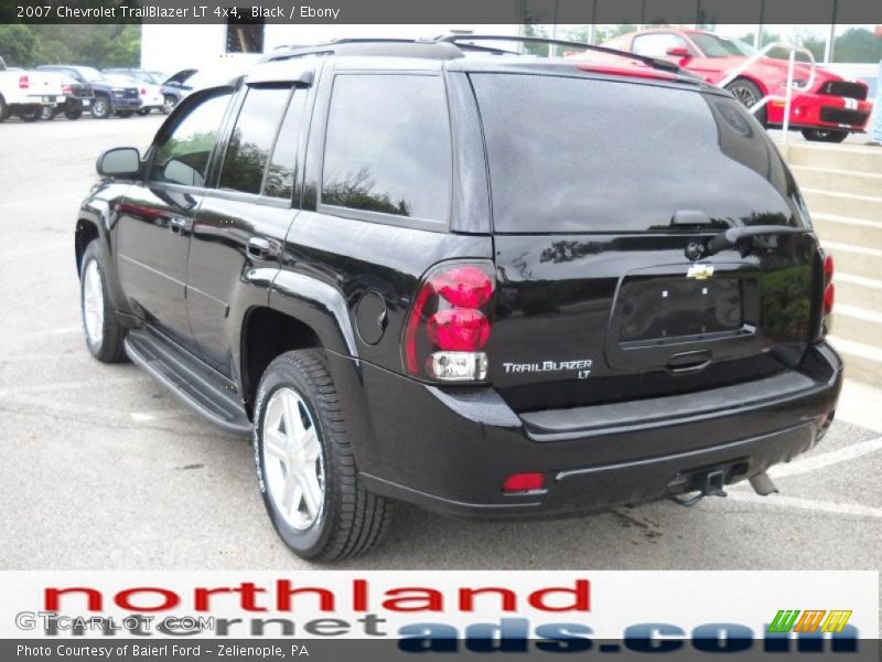 Black / Ebony 2007 Chevrolet TrailBlazer LT 4x4
