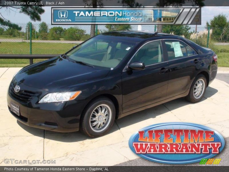 Black / Ash 2007 Toyota Camry LE