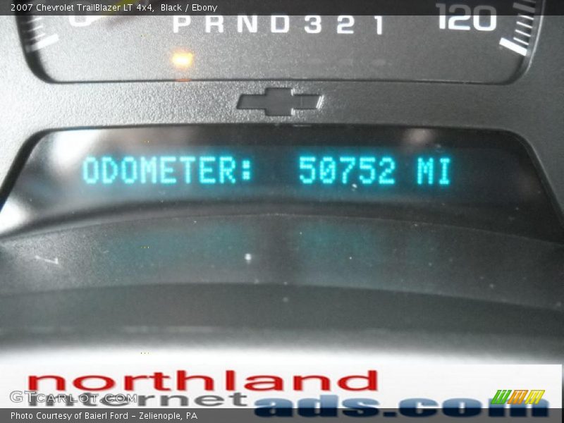 Black / Ebony 2007 Chevrolet TrailBlazer LT 4x4