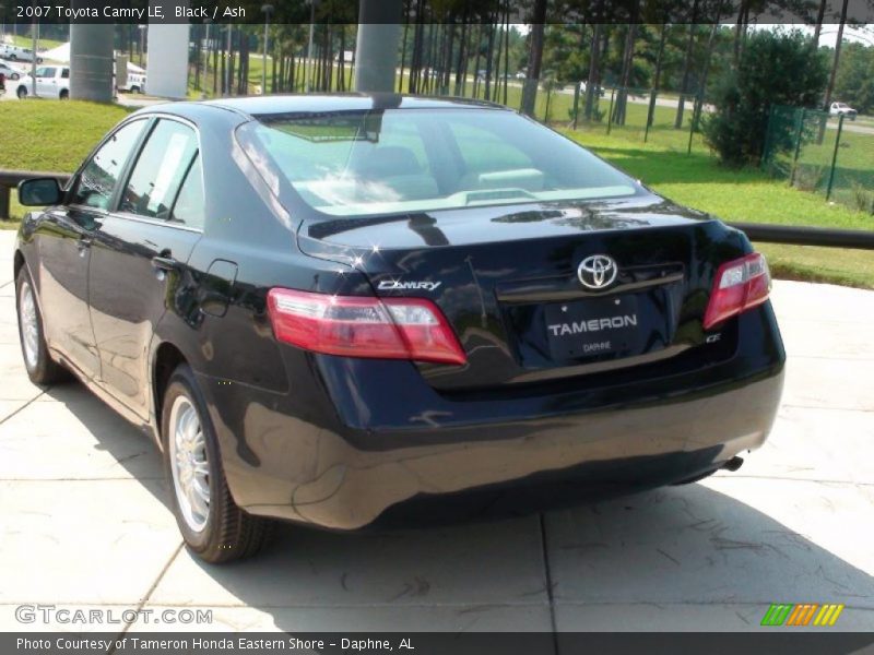 Black / Ash 2007 Toyota Camry LE